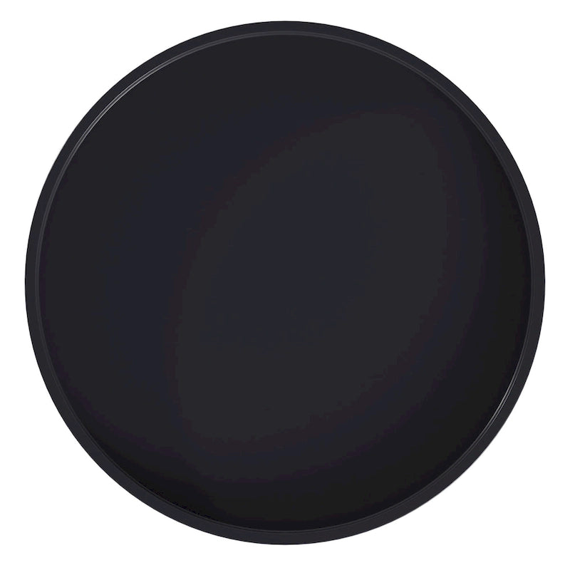 Table d'appoint ronde à plateau trempé de peinture