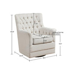 Fauteuil planeur pivotant à 360 degrés