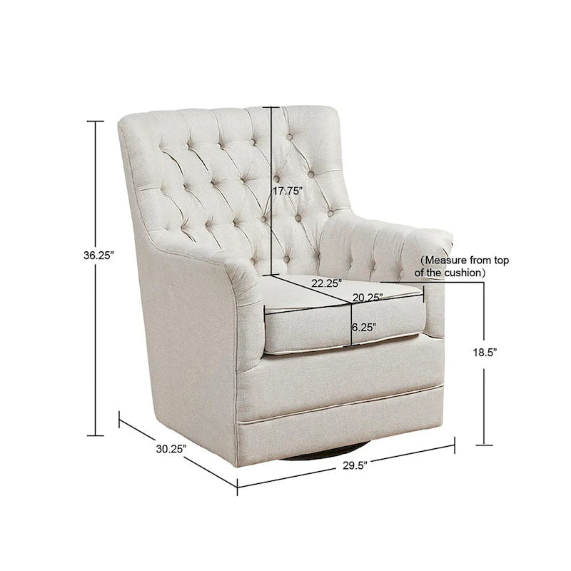 Fauteuil planeur pivotant à 360 degrés