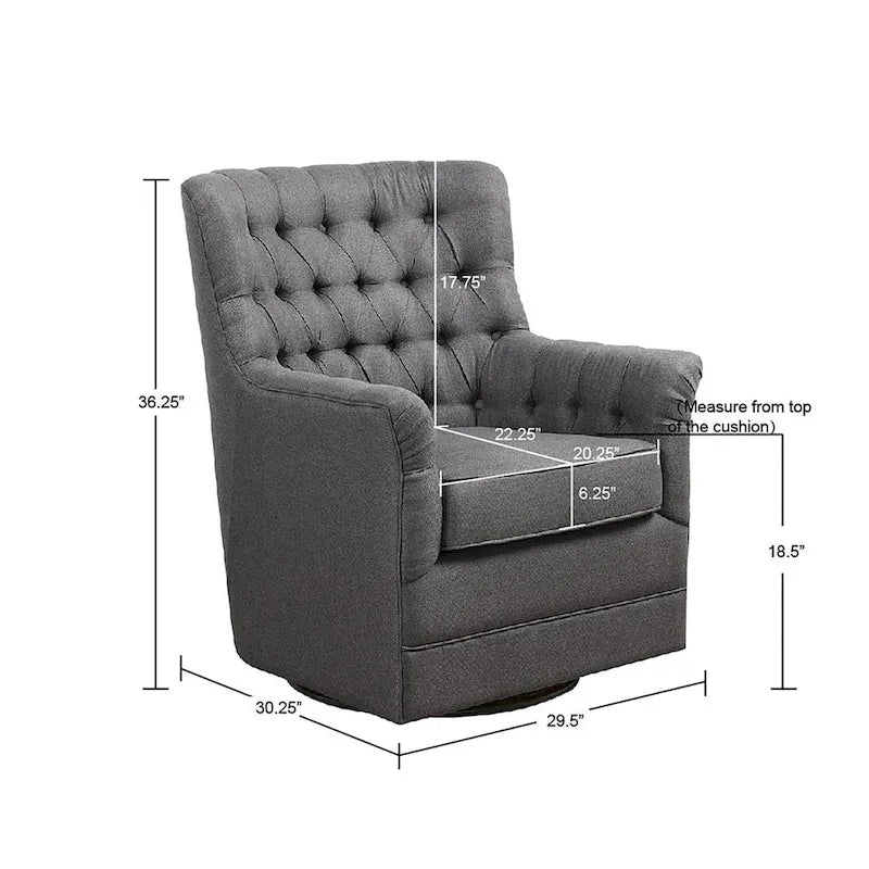Fauteuil planeur pivotant à 360 degrés