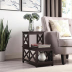 Convenience Concepts Oxford 2 Step Chairside End Table