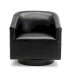 Fauteuil pivotant à piètement en bois