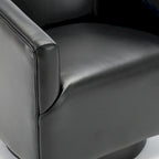 Fauteuil pivotant à piètement en bois