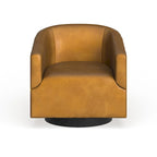 Fauteuil pivotant à piètement en bois