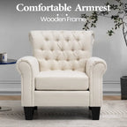 Fauteuil club Accent avec accoudoirs et siège rembourré