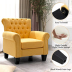 Fauteuil club Accent avec accoudoirs et siège rembourré