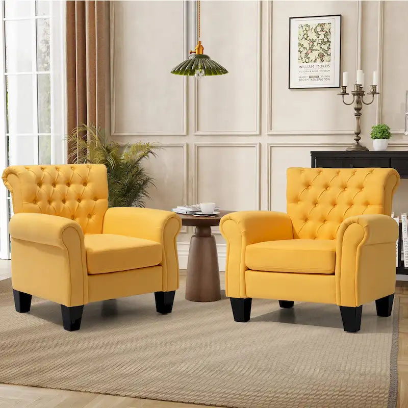 Fauteuil club Accent avec accoudoirs et siège rembourré