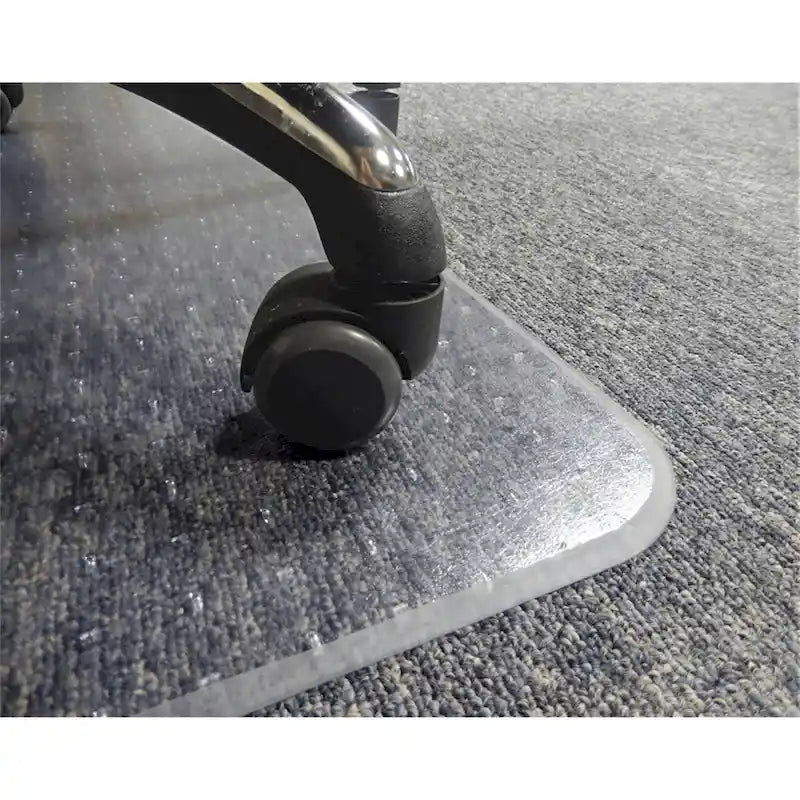 Tapis de protection de sol en PVC à picots pour chaise de bureau et moquette standard