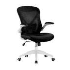 Fauteuil de bureau ergonomique en maille avec base en nylon et mécanisme d'inclinaison