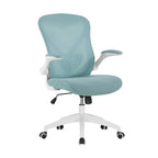 Fauteuil de bureau ergonomique en maille avec base en nylon et mécanisme d'inclinaison