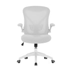 Fauteuil de bureau ergonomique en maille avec base en nylon et mécanisme d'inclinaison