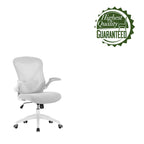 Fauteuil de bureau ergonomique en maille avec base en nylon et mécanisme d'inclinaison
