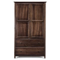 Armoire 2 portes Shaker en bois massif