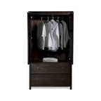 Armoire 2 portes Shaker en bois massif