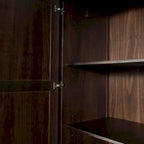 Armoire 2 portes Shaker en bois massif