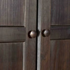 Armoire 2 portes Shaker en bois massif
