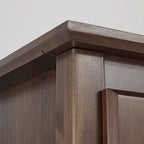 Armoire 2 portes Shaker en bois massif