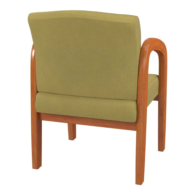 Chaise visiteur en bois finition chêne moyen