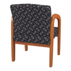 Chaise visiteur en bois finition chêne moyen