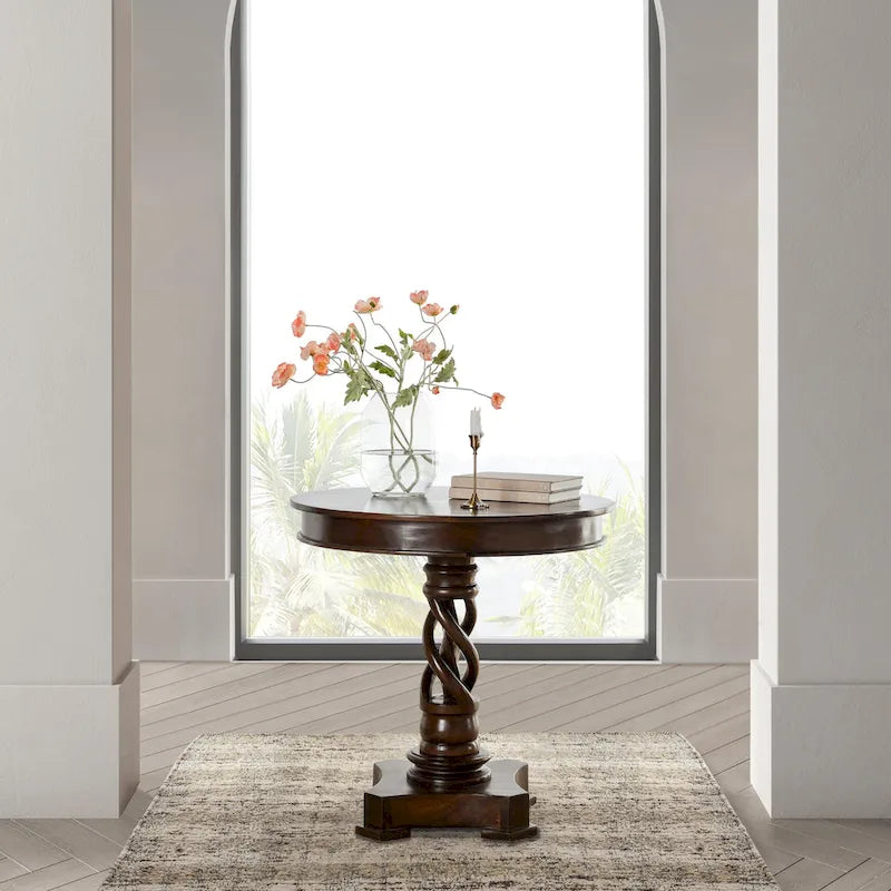 Table d'appoint ronde de 76 cm