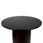 Table à manger ronde à pied central