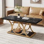 Table basse rectangulaire moderne