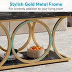 Table basse rectangulaire moderne