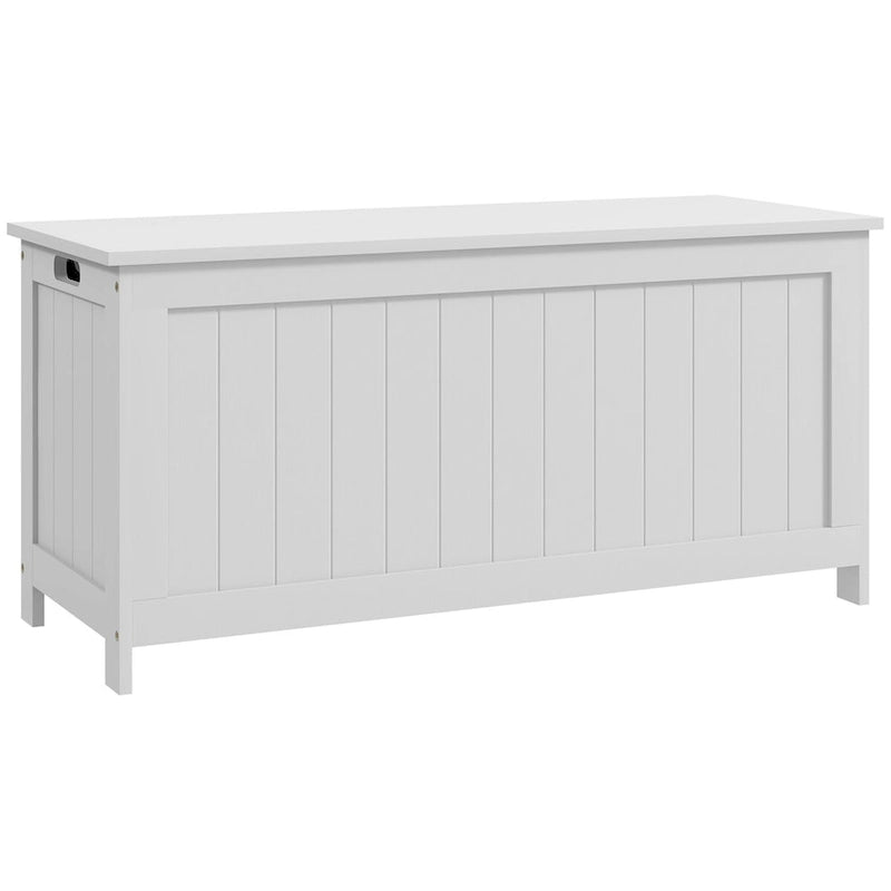 Coffre de rangement en bois avec charnières de sécurité