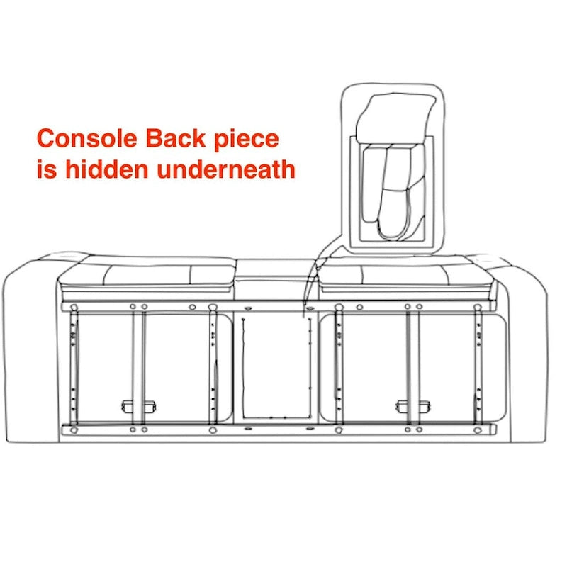 Canapé inclinable en microfibre, causeuse et fauteuil