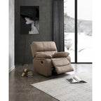 Canapé inclinable en microfibre, causeuse et fauteuil