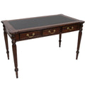 Bureau à dessus en cuir