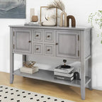 Buffet Console avec Étagère Inférieure