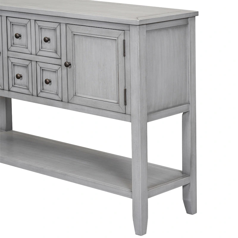Buffet Console avec Étagère Inférieure
