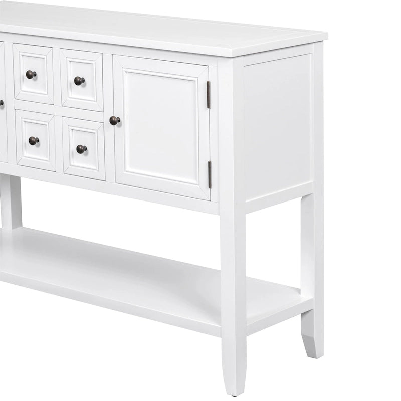 Buffet Console avec Étagère Inférieure